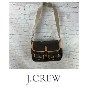 J. Crew Nylon Crossbody Messenger Bag
